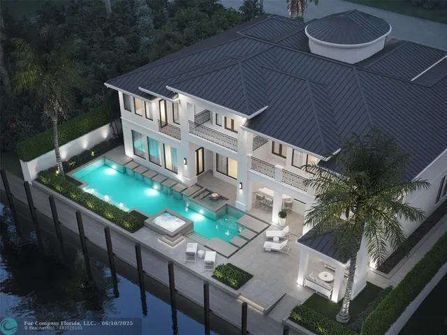 a view of a house with a patio