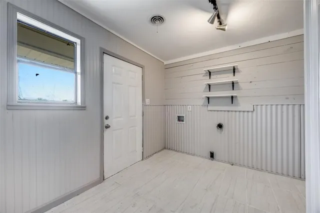 a view of empty room