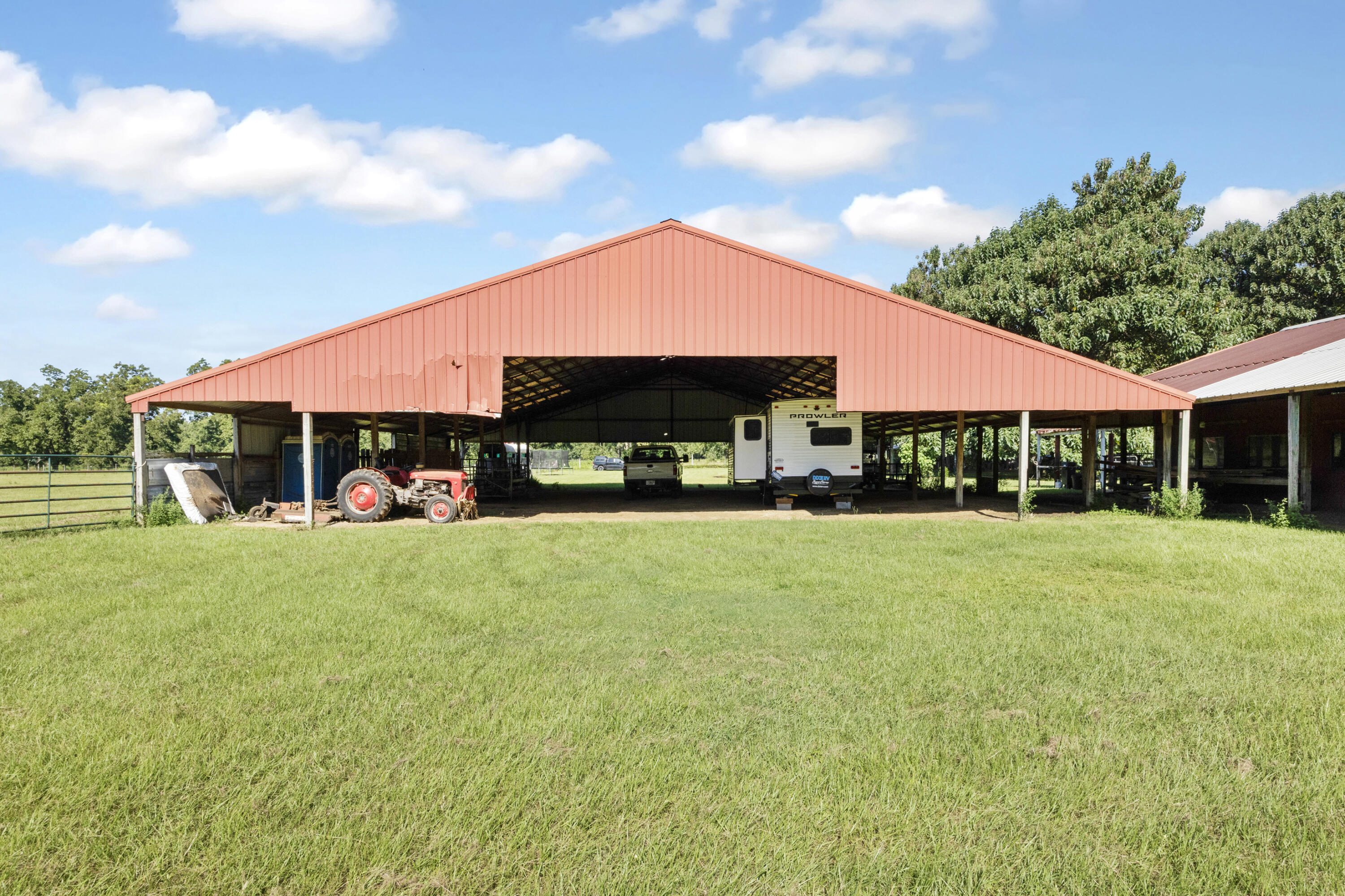 190 Peaden Bridge Road Baker, FL 32531 - Photo 42 of 73 a front view of house with yard and porch