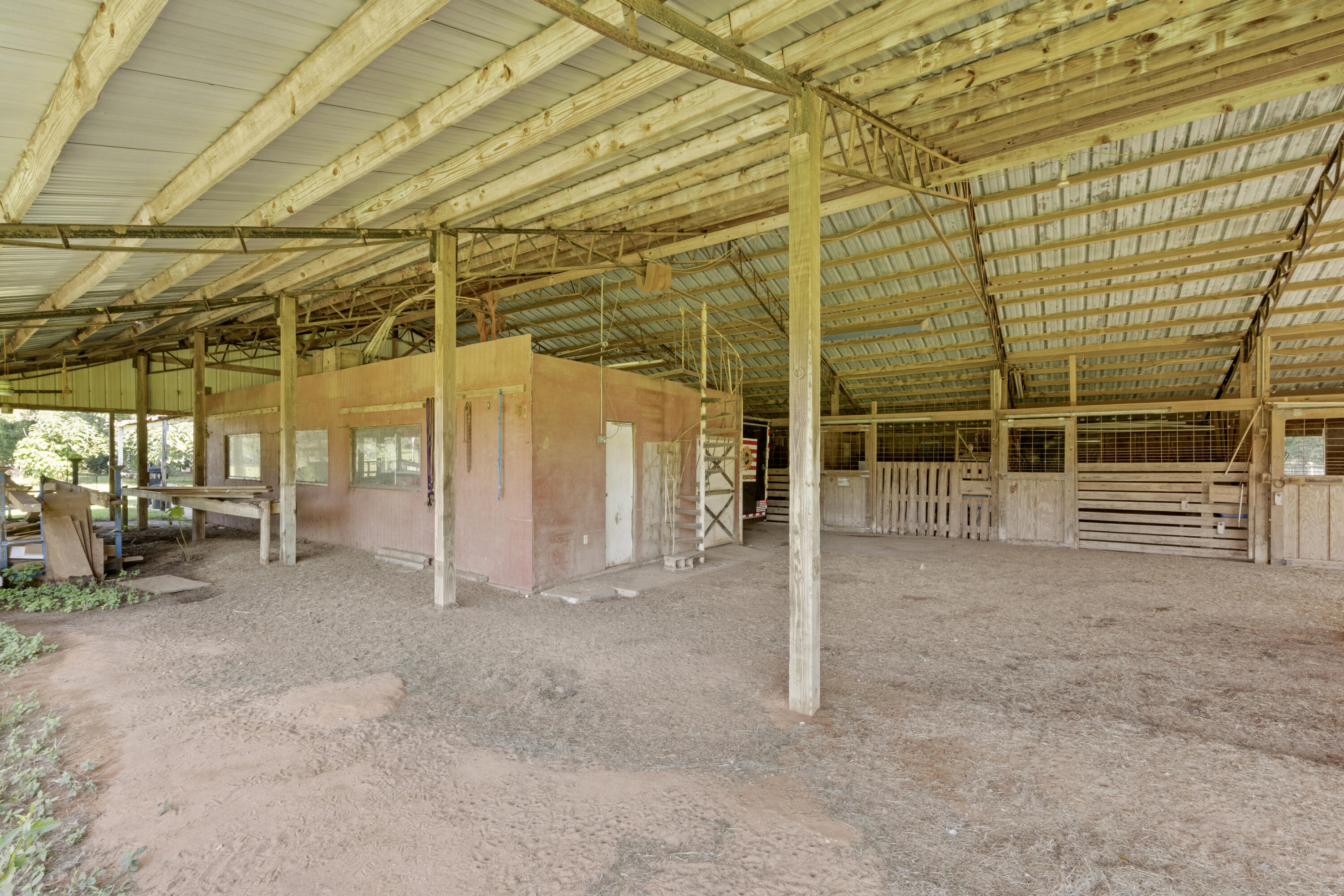 190 Peaden Bridge Road Baker, FL 32531 - Photo 43 of 73 a view of a room with wooden walls