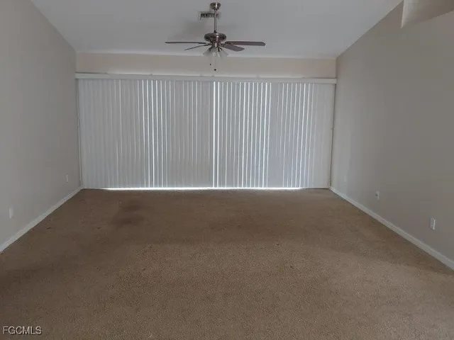 a view of empty room