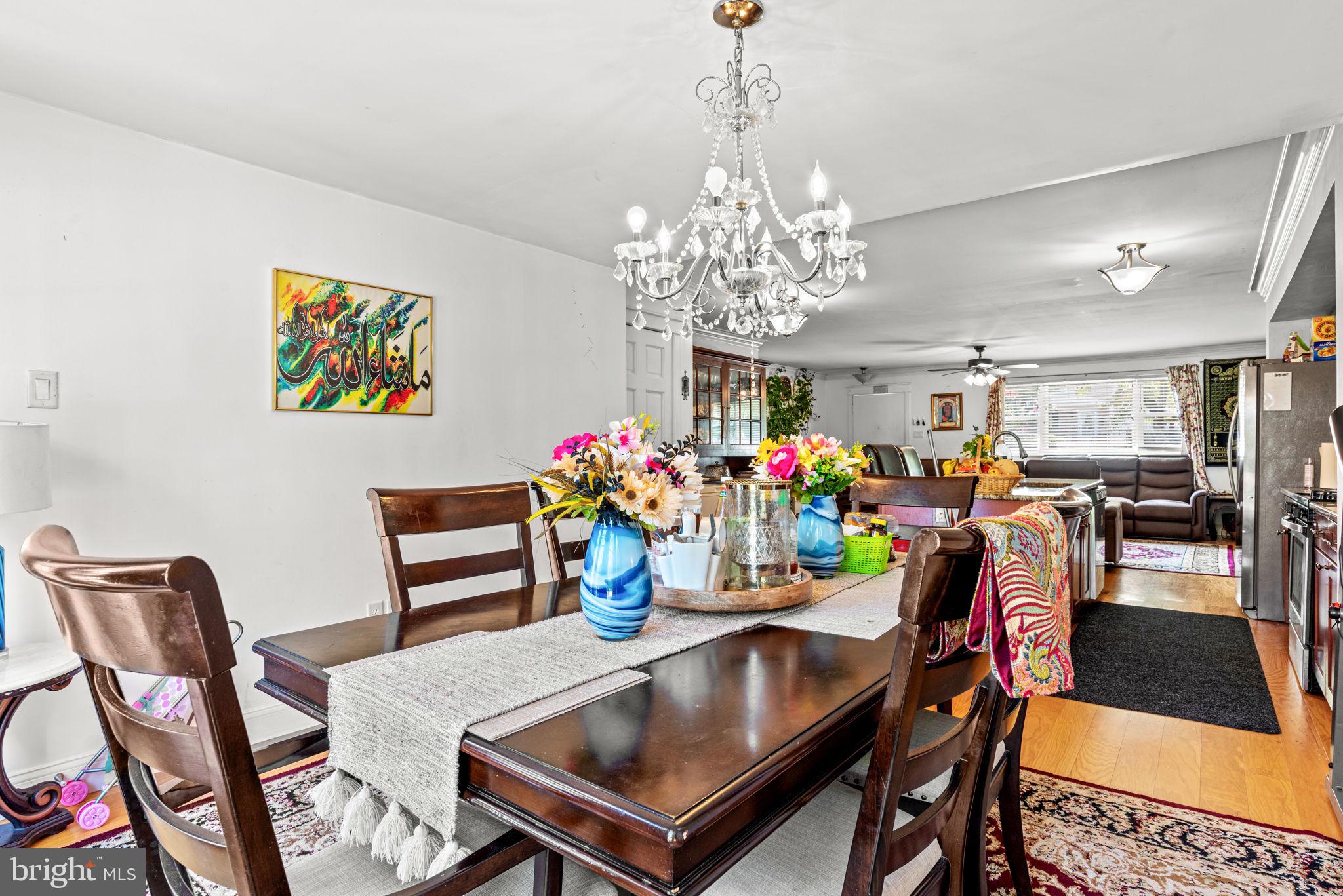 3404 Ridgeway Road Harrisburg, PA 17109 - Photo 13 of 29 a view of a dining room with furniture and chandelier