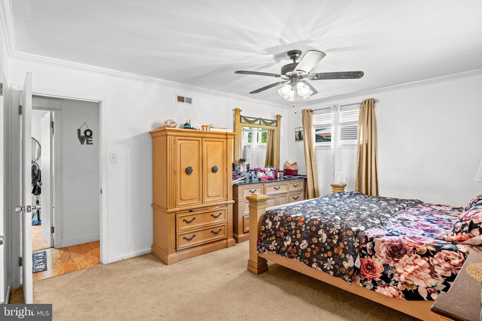 3404 Ridgeway Road Harrisburg, PA 17109 - Photo 17 of 29 a bedroom with a bed dresser and a window