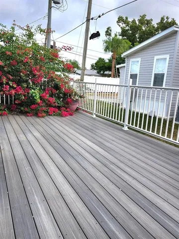 a view of front door