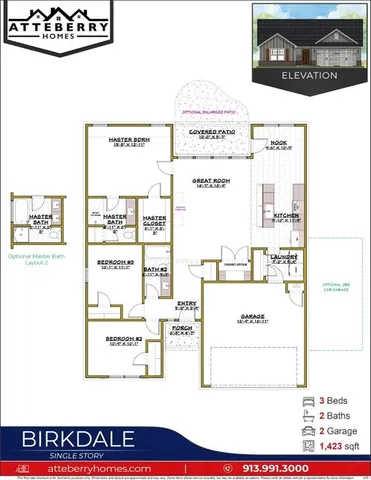 $328,500 | 408 Ash Street, Wellsville, KS 66092