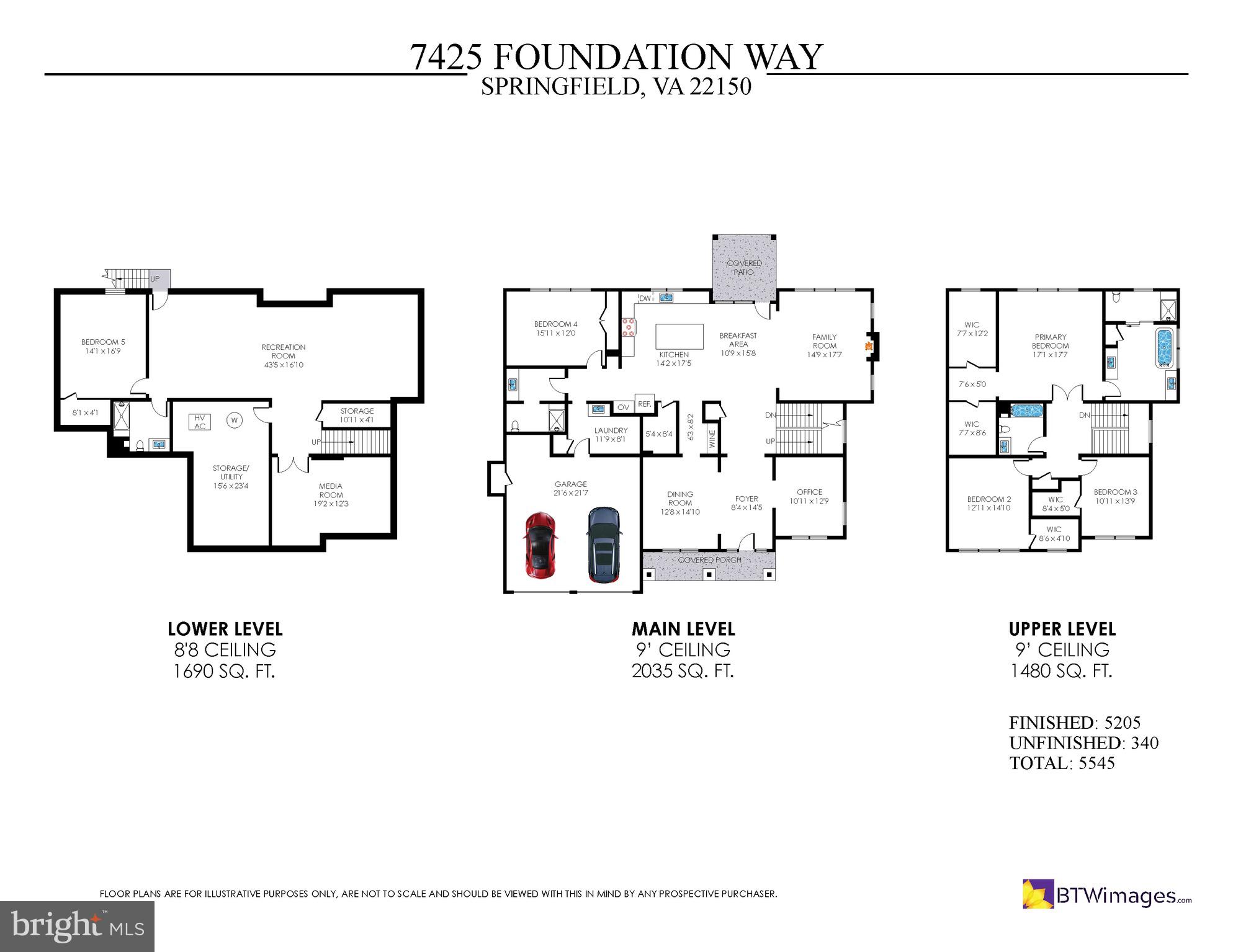 7425 Foundation Way Springfield, VA 22150 - Photo 45 of 46 Floor plan