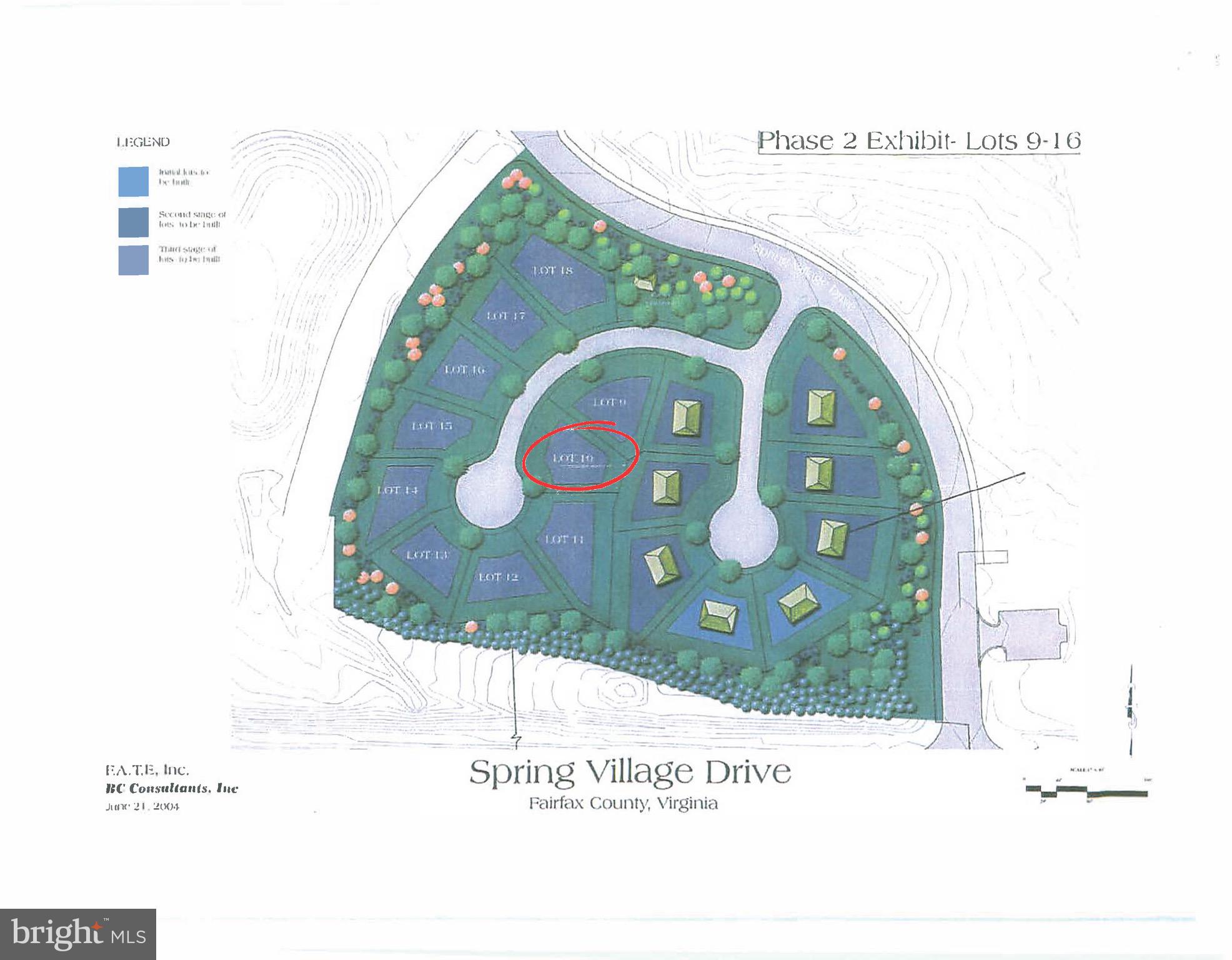 7425 Foundation Way Springfield, VA 22150 - Photo 2 of 46 Site Plan - Lot 10