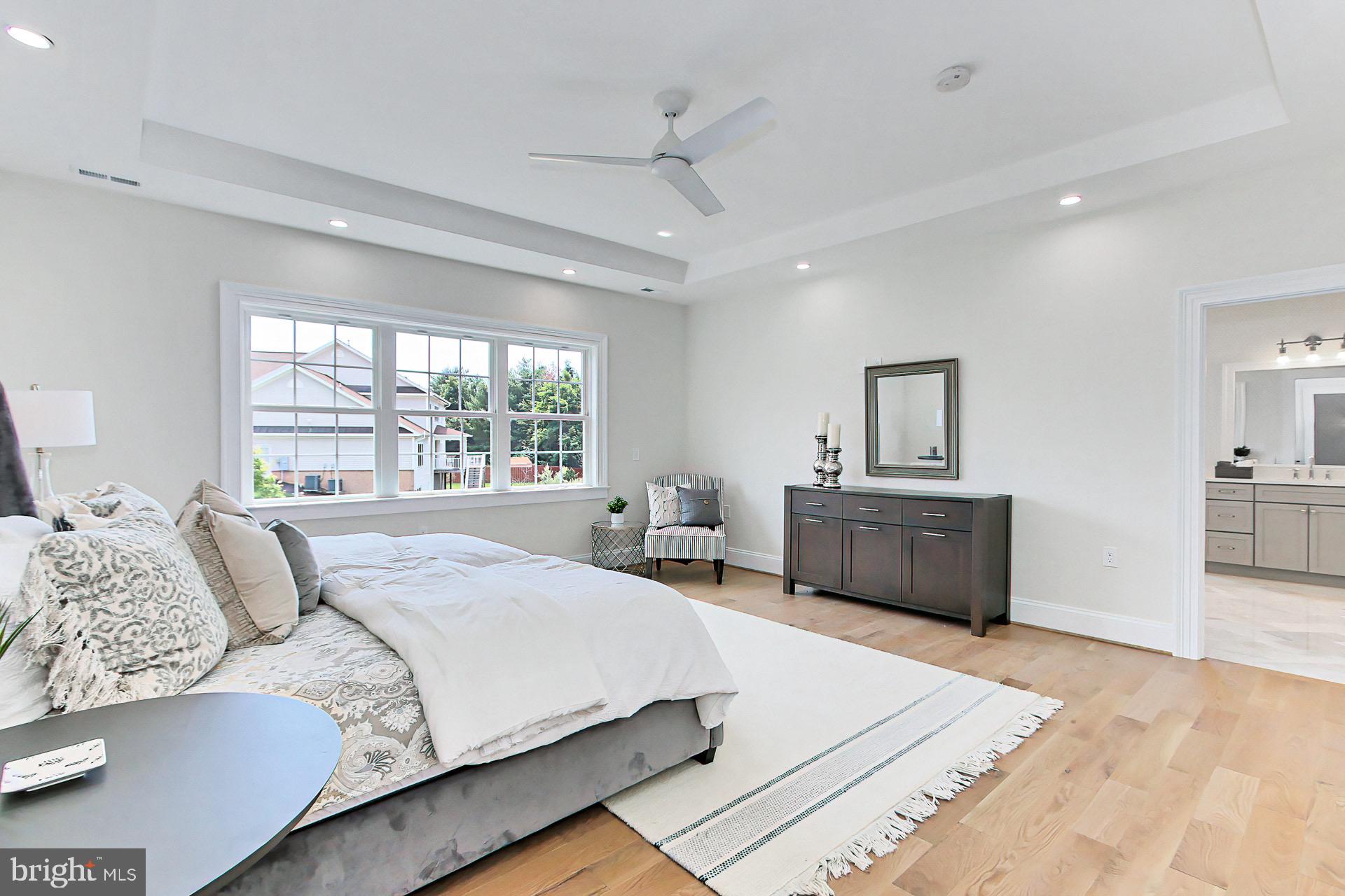 7425 Foundation Way Springfield, VA 22150 - Photo 25 of 46 Primary bedroom looking into primary bath