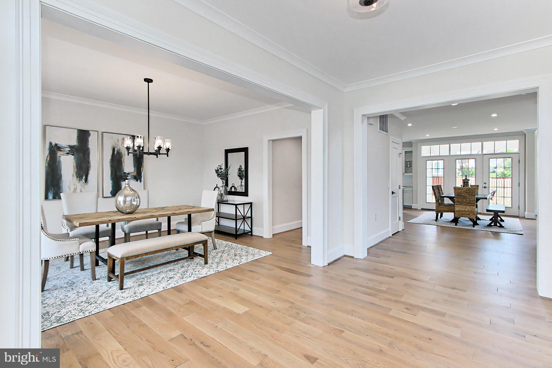 7425 Foundation Way Springfield, VA 22150 - Photo 5 of 46 Dining Room looking into foyer