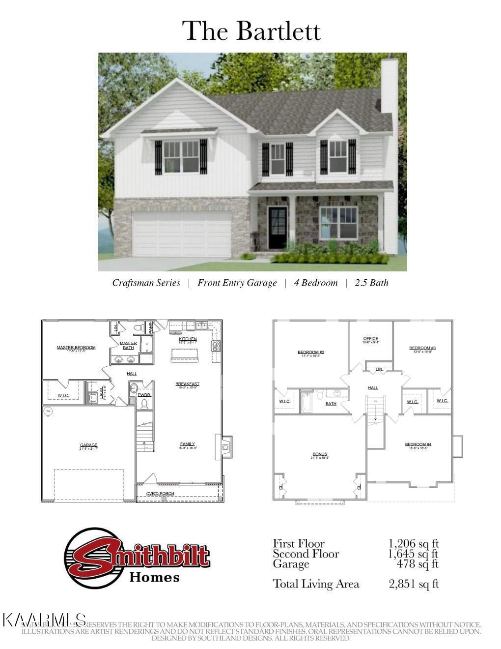 105 Chaseberry Road, Unit LOT 22G Oak Ridge, TN 37830 - Photo 3 of 24 Craftsman-Bartlett-Marketing-Brochure-Fr