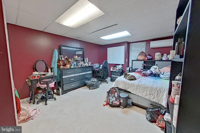 a view of a storage and utility room