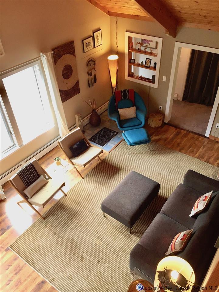 985 Cold Spring Road Roxbury, NY 12474 - Photo 10 of 35 a living room with furniture and a couch