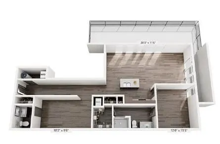 a black and white photo of a living room