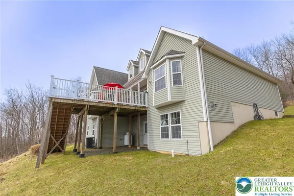 a view of a house with porch