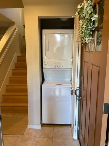 a view of an entryway door