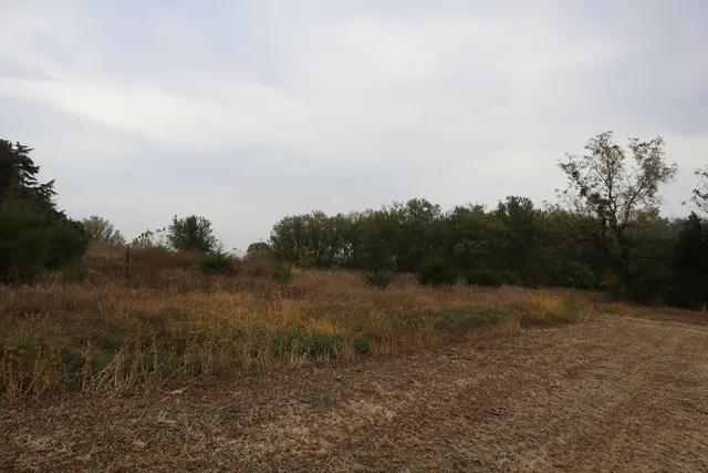 a view of an outdoor space with mountain view