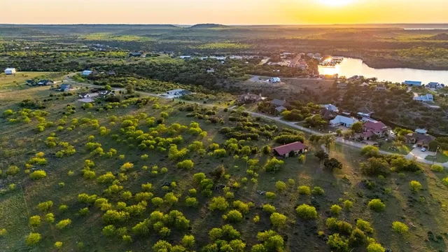 a view of city and ocean