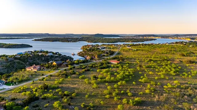 a view of city and mountain