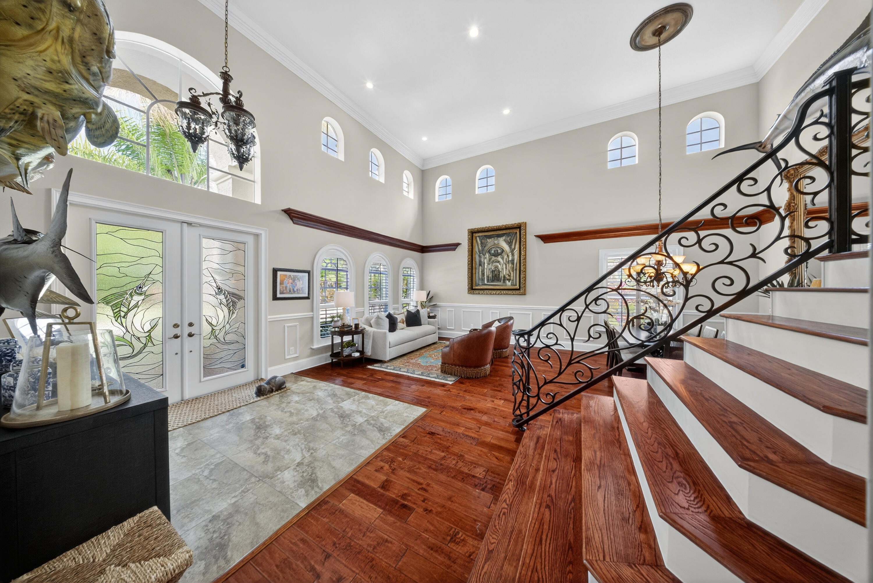 1315 Southeast Conference Circle Stuart, FL 34997 - Photo 5 of 55 a view of an entryway with wooden floor