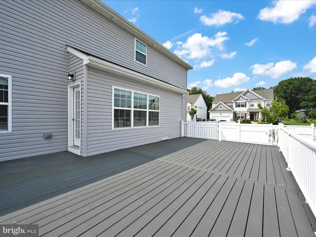 a view of a house with a deck