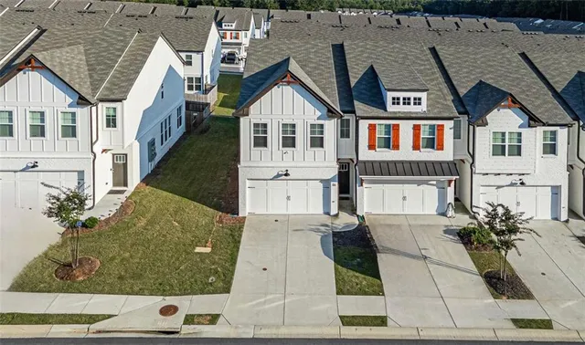 a view of multiple house