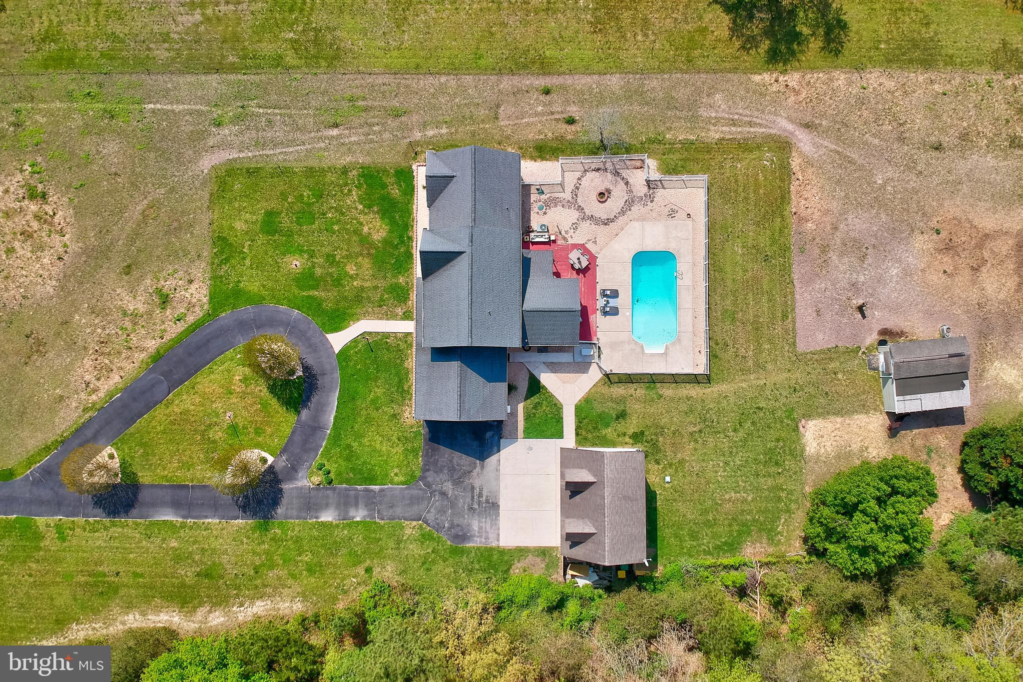 22816 Deep Branch Road Georgetown, DE 19947 - Photo 4 of 85 Pool, attached garage, detached outbuilding
