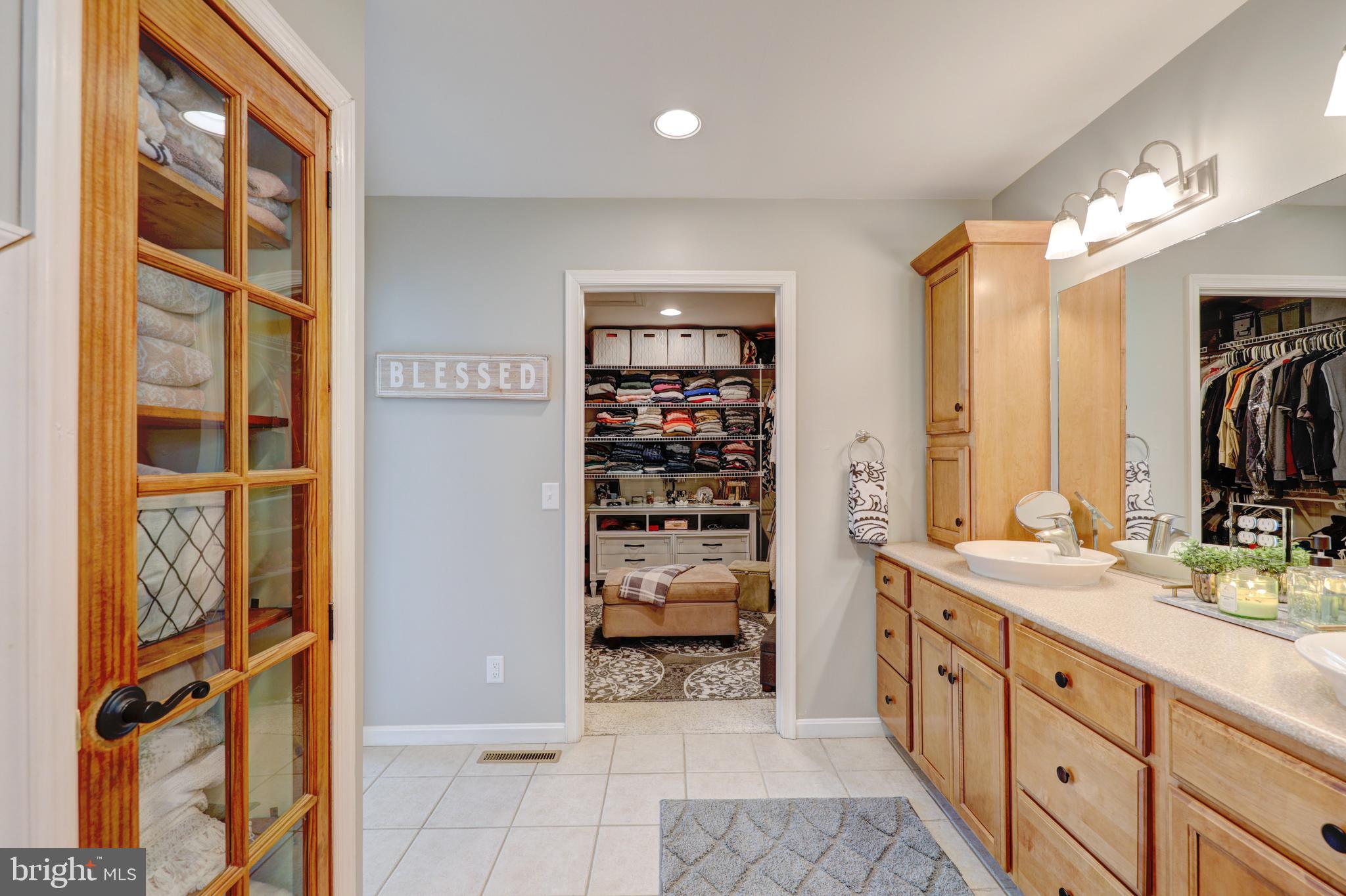 22816 Deep Branch Road Georgetown, DE 19947 - Photo 46 of 85 First floor master bathroom with linen closet