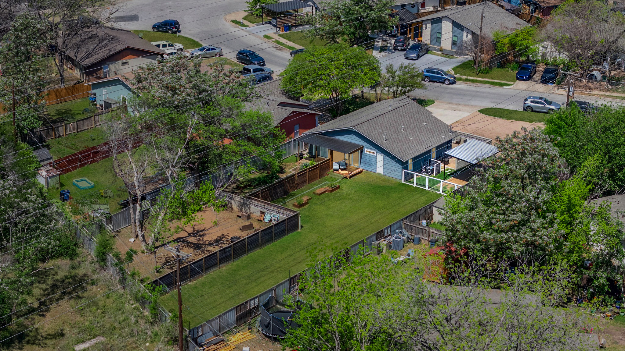 5707 Tracy Lynn Lane, Unit A Austin, TX 78721 - Photo 2 of 33 Aerial view of residential area