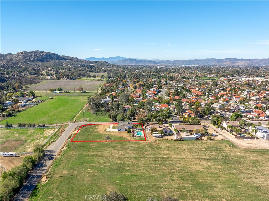27454 Hemet Street Hemet, CA 92544 - Photo 42 of 51 an aerial view of residential houses with outdoor space