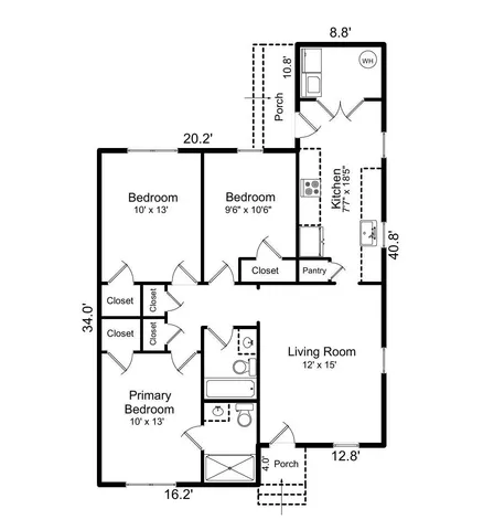 $2,400 | 316 Hollis Road, Charlotte, NC 28209