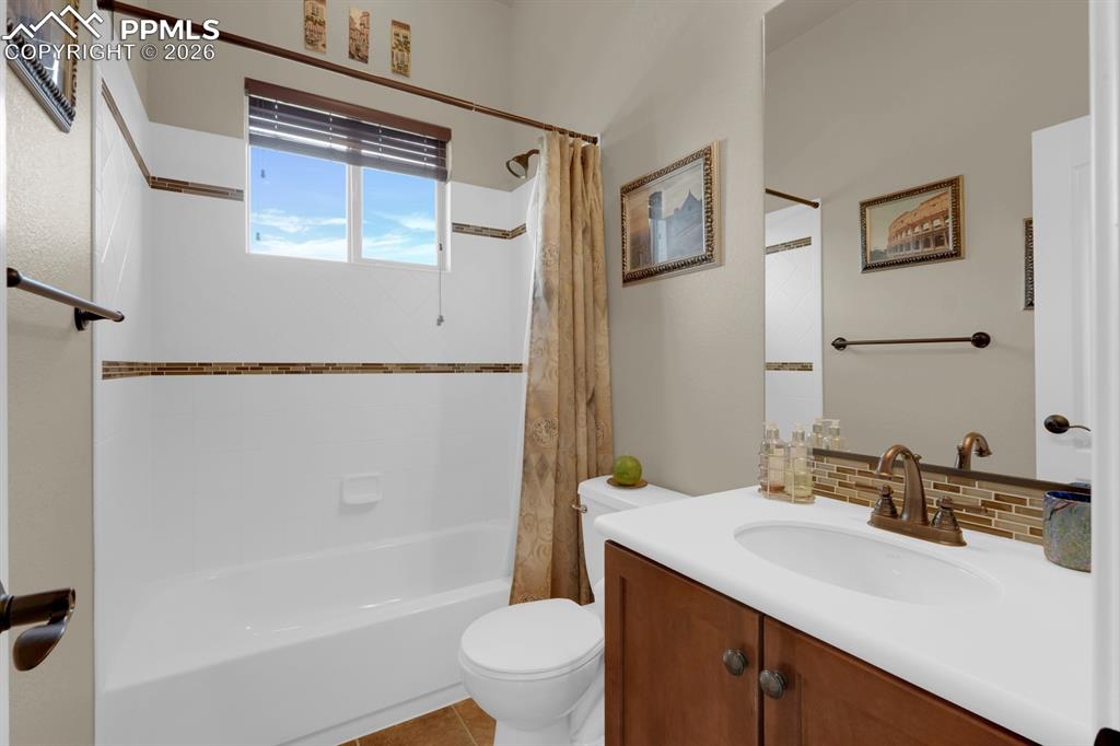 7636 Wichita Ridge Point Colorado Springs, CO 80923 - Photo 20 of 33 Main level bathroom