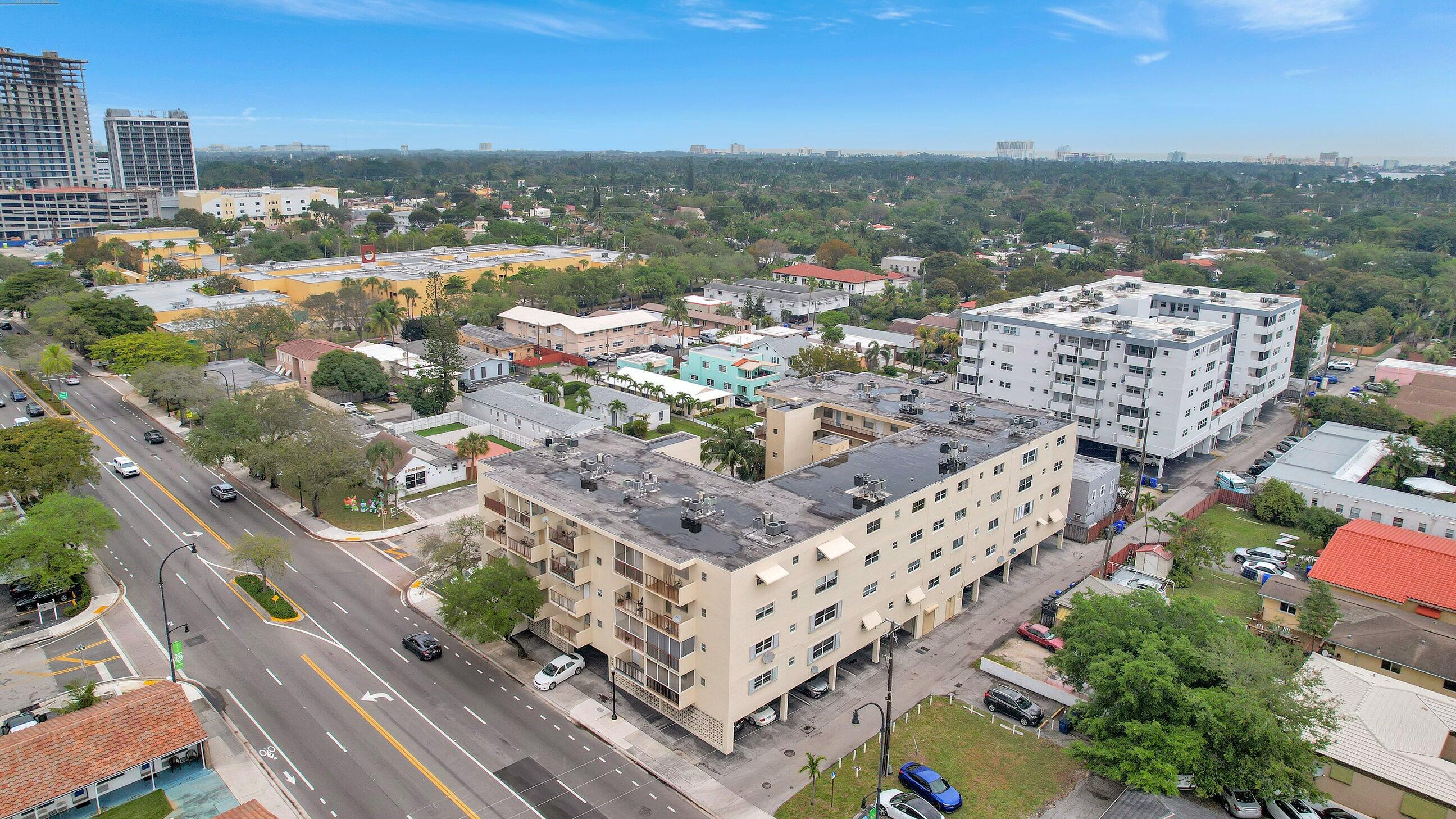 1750 Jefferson Street, Unit 305 Hollywood, FL 33020 - Photo 39 of 43 a view of a city with tall buildings