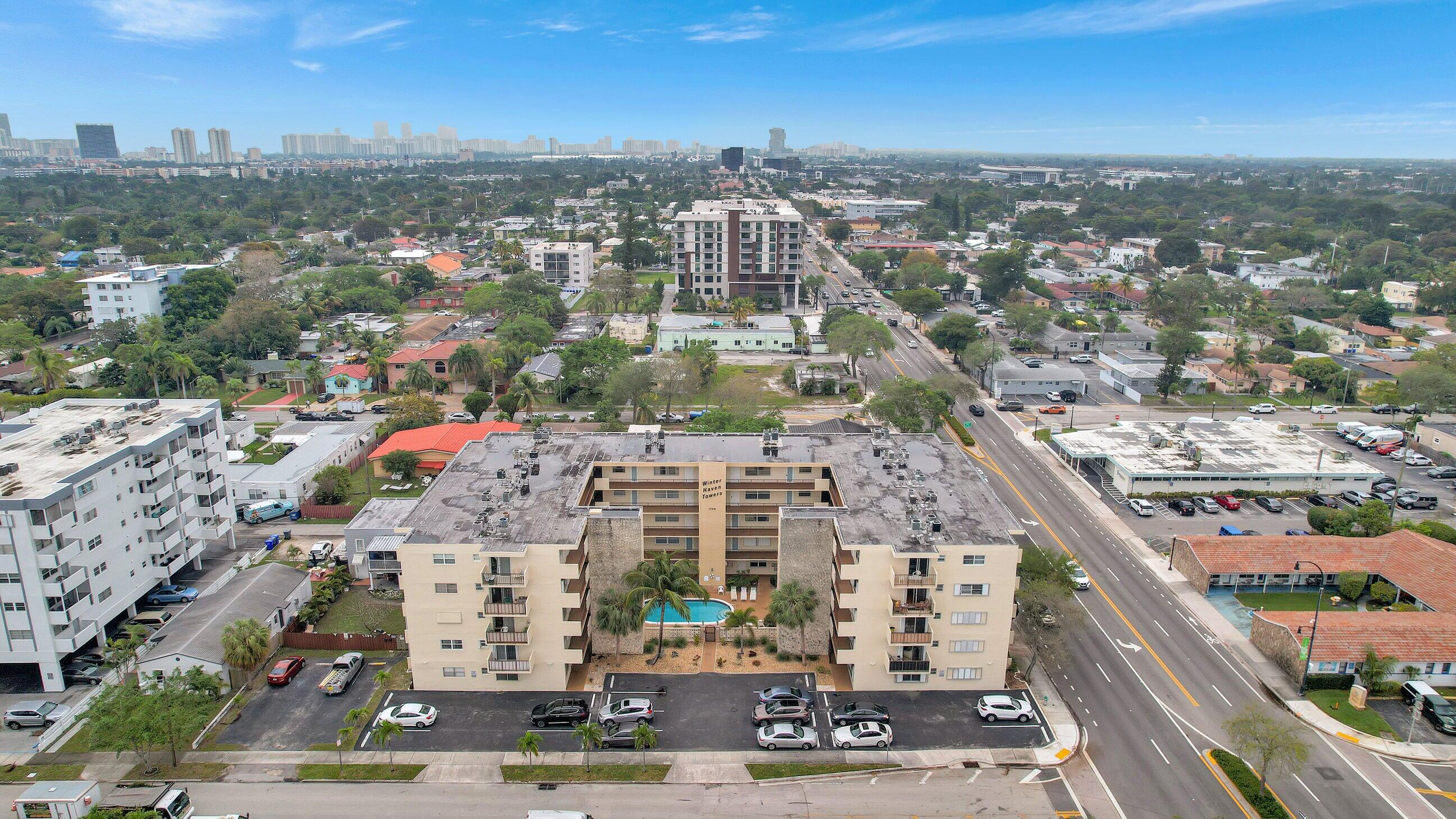 1750 Jefferson Street, Unit 305 Hollywood, FL 33020 - Photo 43 of 43 an aerial view of a city