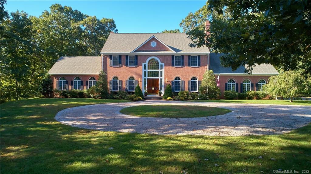 A full on view of the front exterior