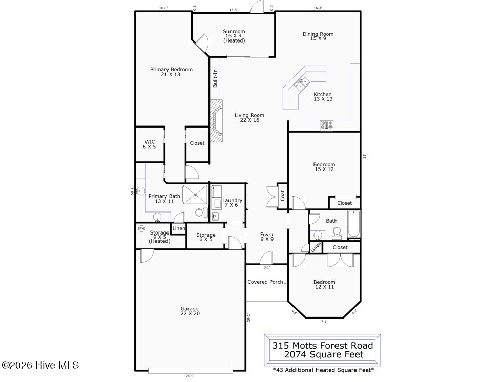 315 Motts Forest Road Wilmington, NC 28412 - Photo 40 of 40