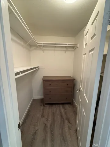 a view of walk in closet