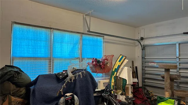 a view of a workspace with furniture