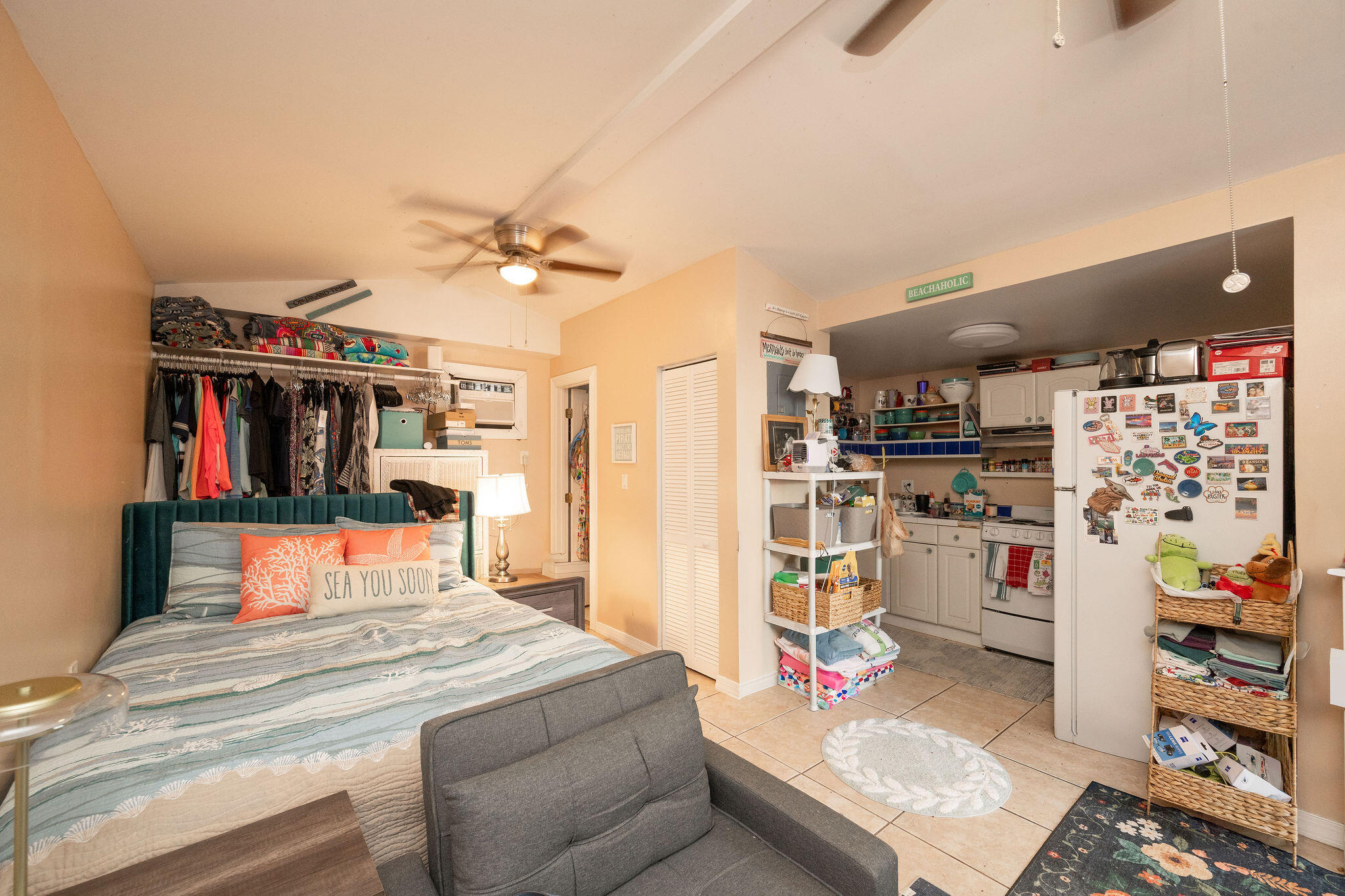 2004 Patterson Avenue Key West, FL 33040 - Photo 12 of 24 a bed room with a bed and a walk in closet
