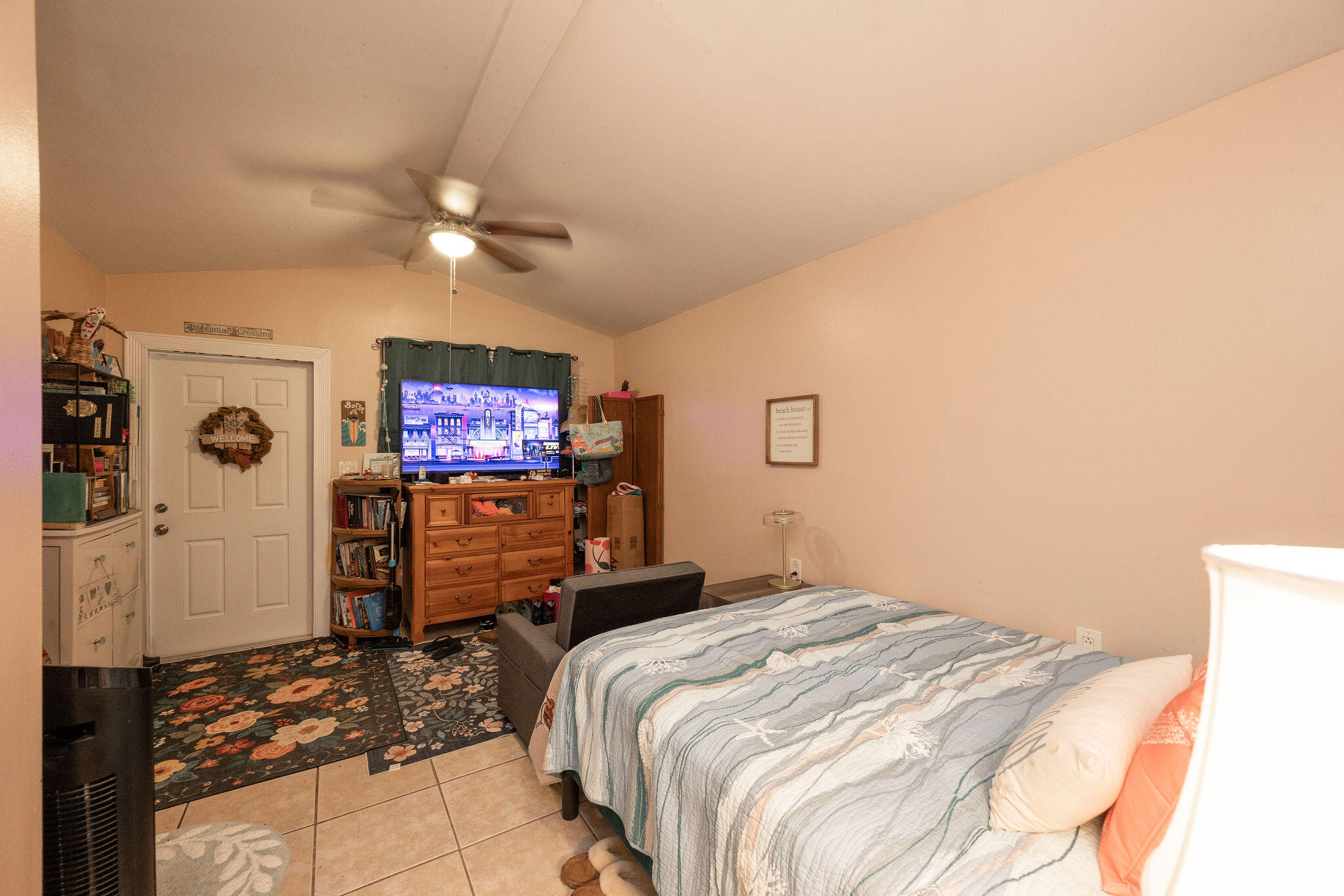 2004 Patterson Avenue Key West, FL 33040 - Photo 14 of 24 a bedroom with a bed and a flat screen tv