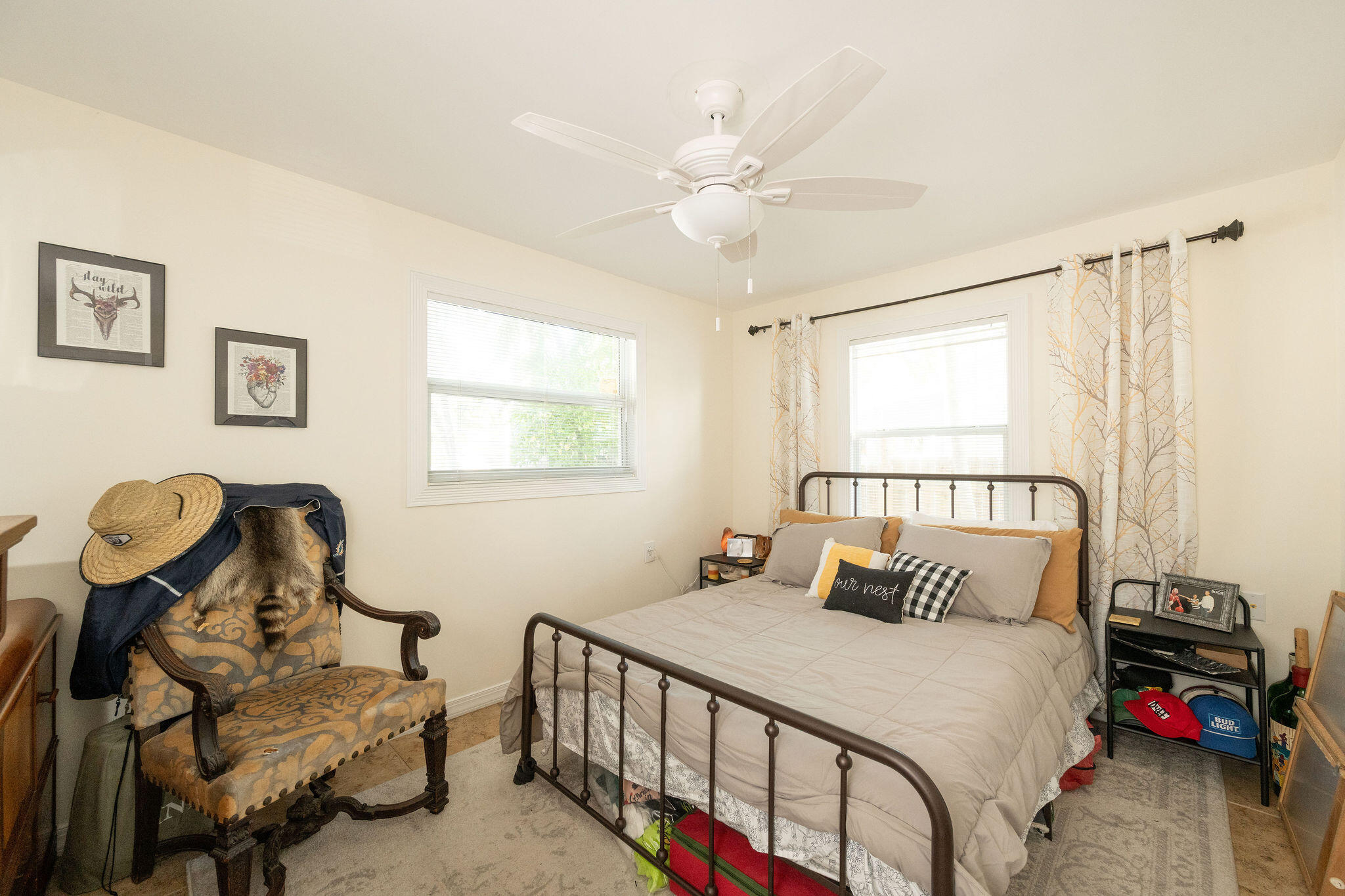 2004 Patterson Avenue Key West, FL 33040 - Photo 7 of 24 a bedroom with a bed and a chandelier