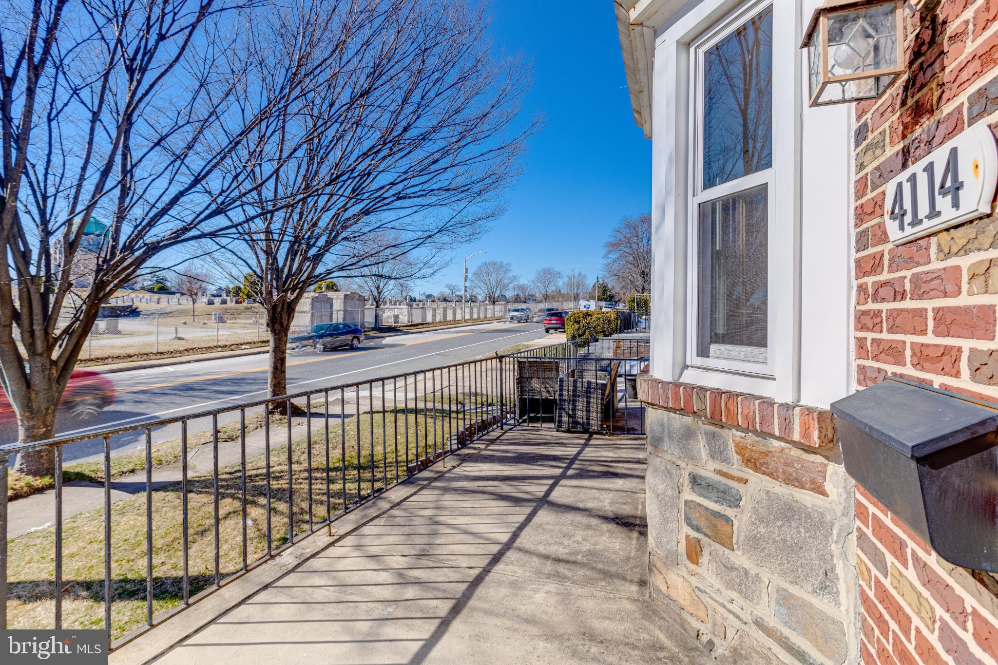 4114 Moravia Road Baltimore, MD 21206 - Photo 5 of 50 Charming entryway with scenic views ahead.