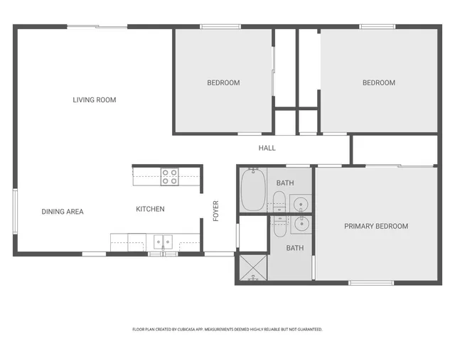 a picture of a floor plan