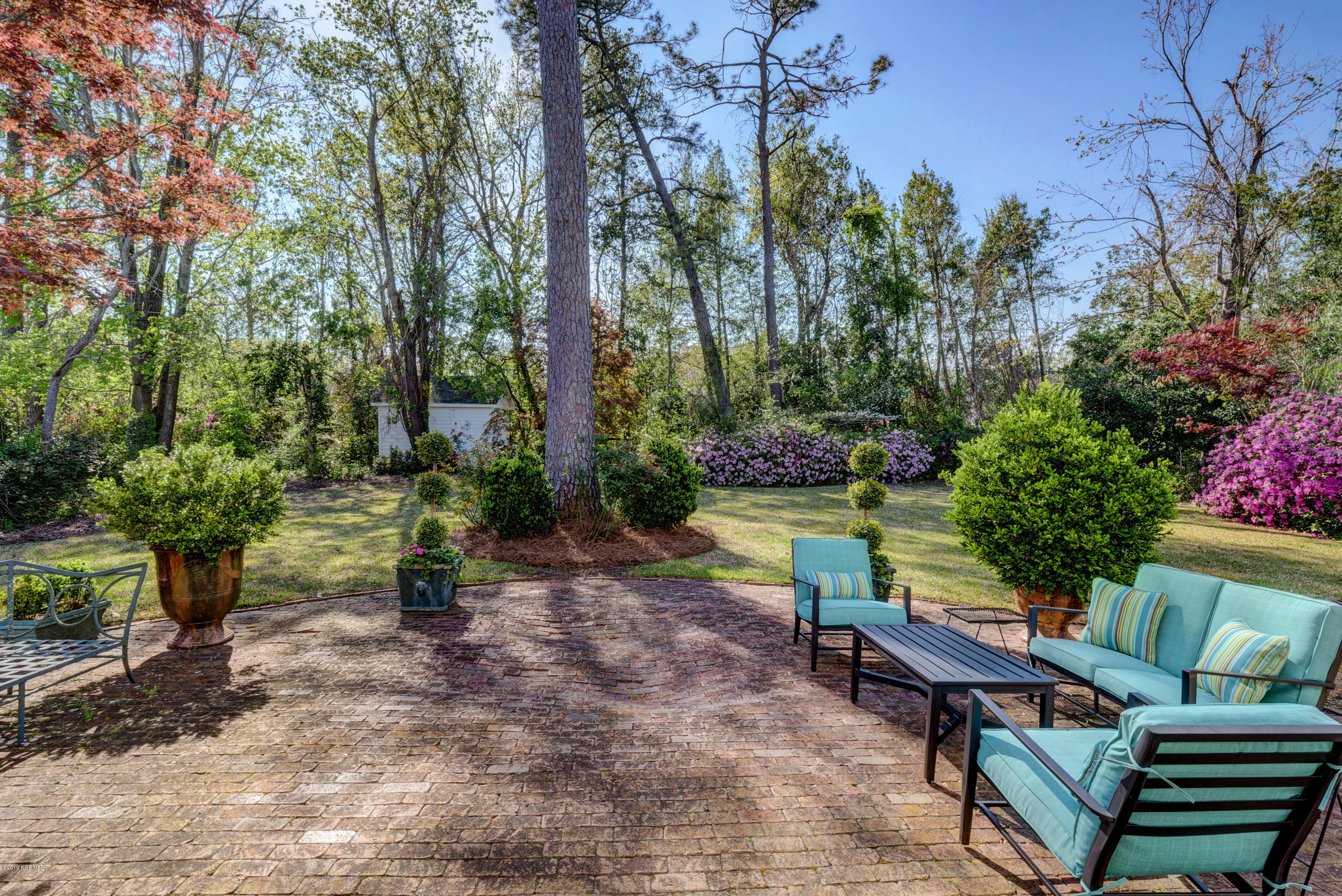 Patio and LARGE Yard
