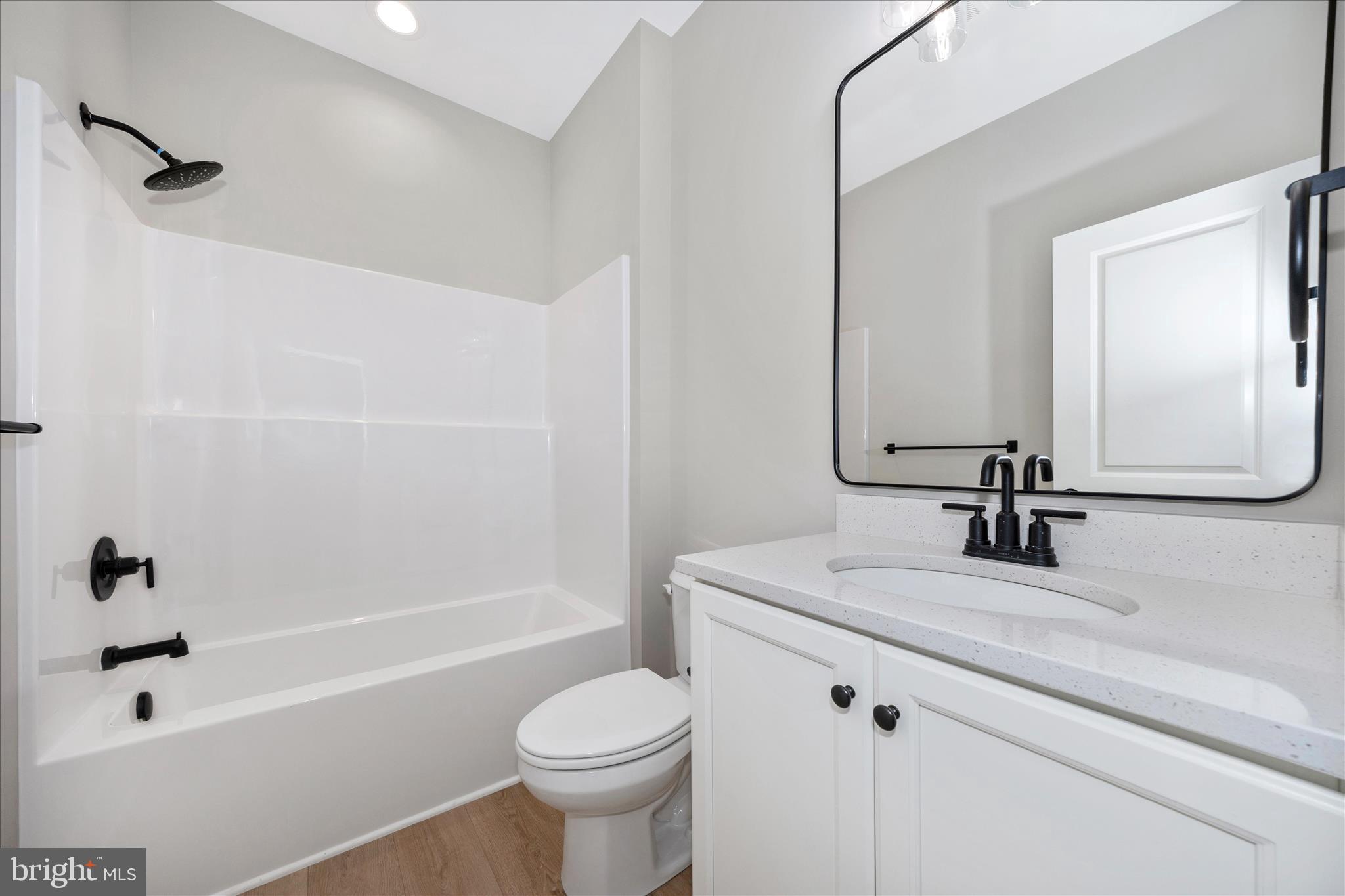 4 Fir Trail Fairfield, PA 17320 - Photo 32 of 53 a bathroom with a sink a toilet and a mirror