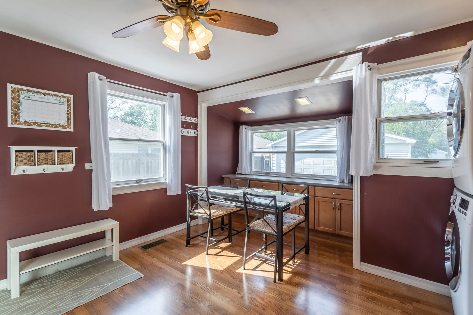 2802 Campbell Street Rolling Meadows, IL 60008 - Photo 10 of 27 a view of a livingroom with furniture window and wooden floor