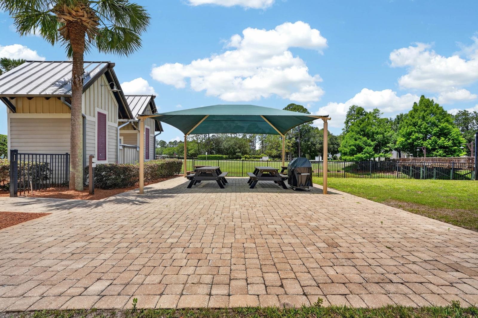 1237 Splendid Ravine Street St. Augustine, FL 32092 - Photo 55 of 62 a view of a house with backyard and garden