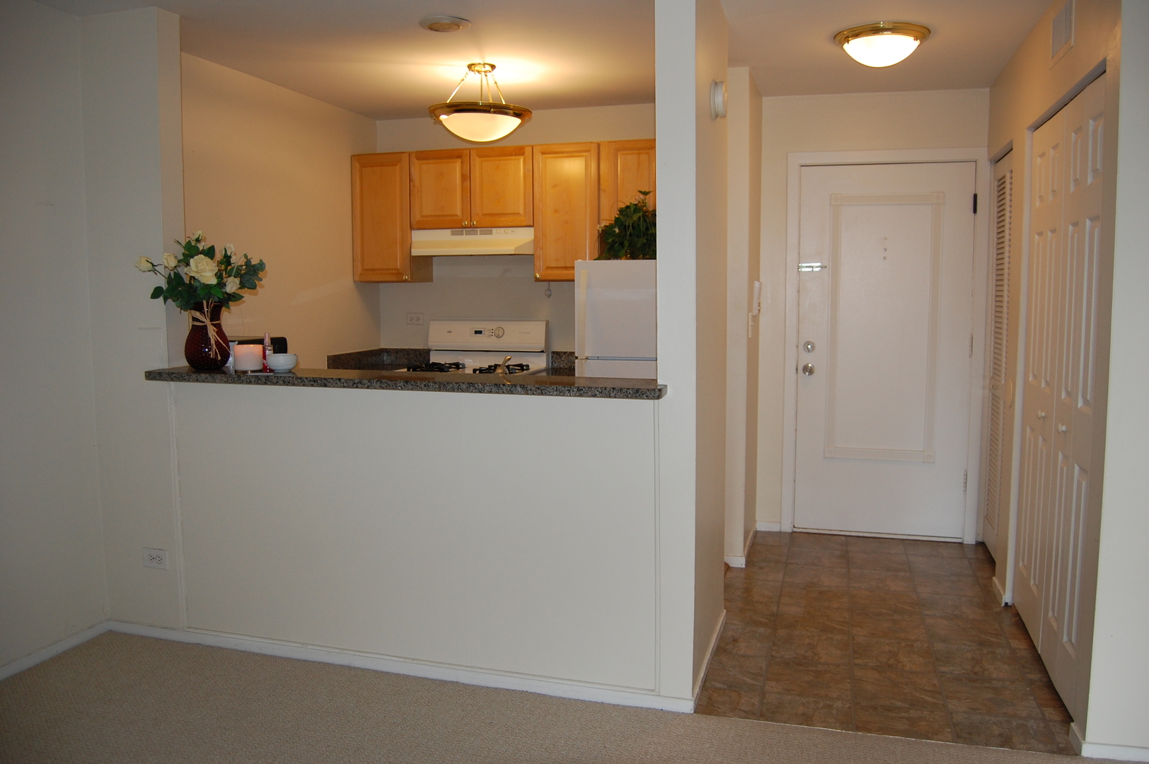 1919 Prairie Square, Unit 102 Schaumburg, IL 60173 - Photo 5 of 25 a bathroom with a sink a mirror and a shower