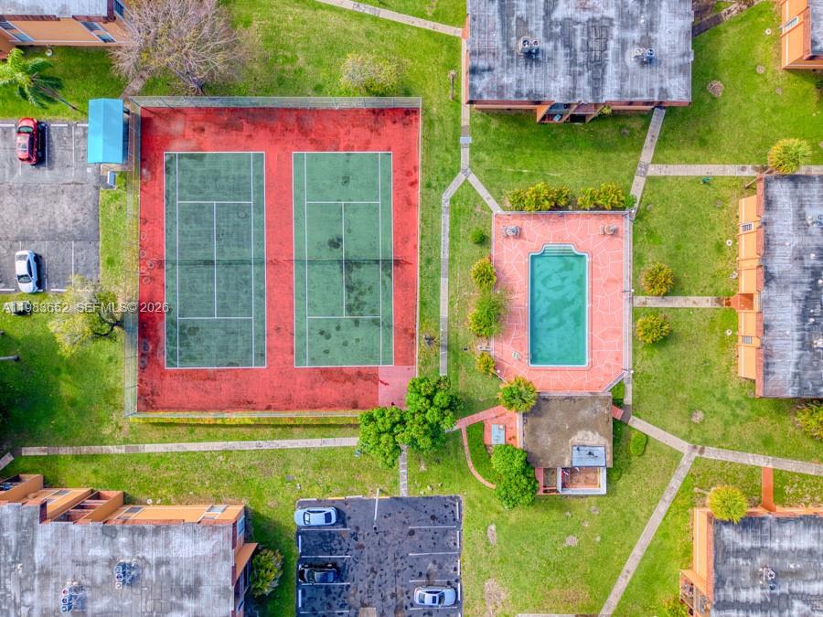 9459 Southwest 76th Street, Unit R5 Miami, FL 33173 - Photo 30 of 33 an aerial view of a house