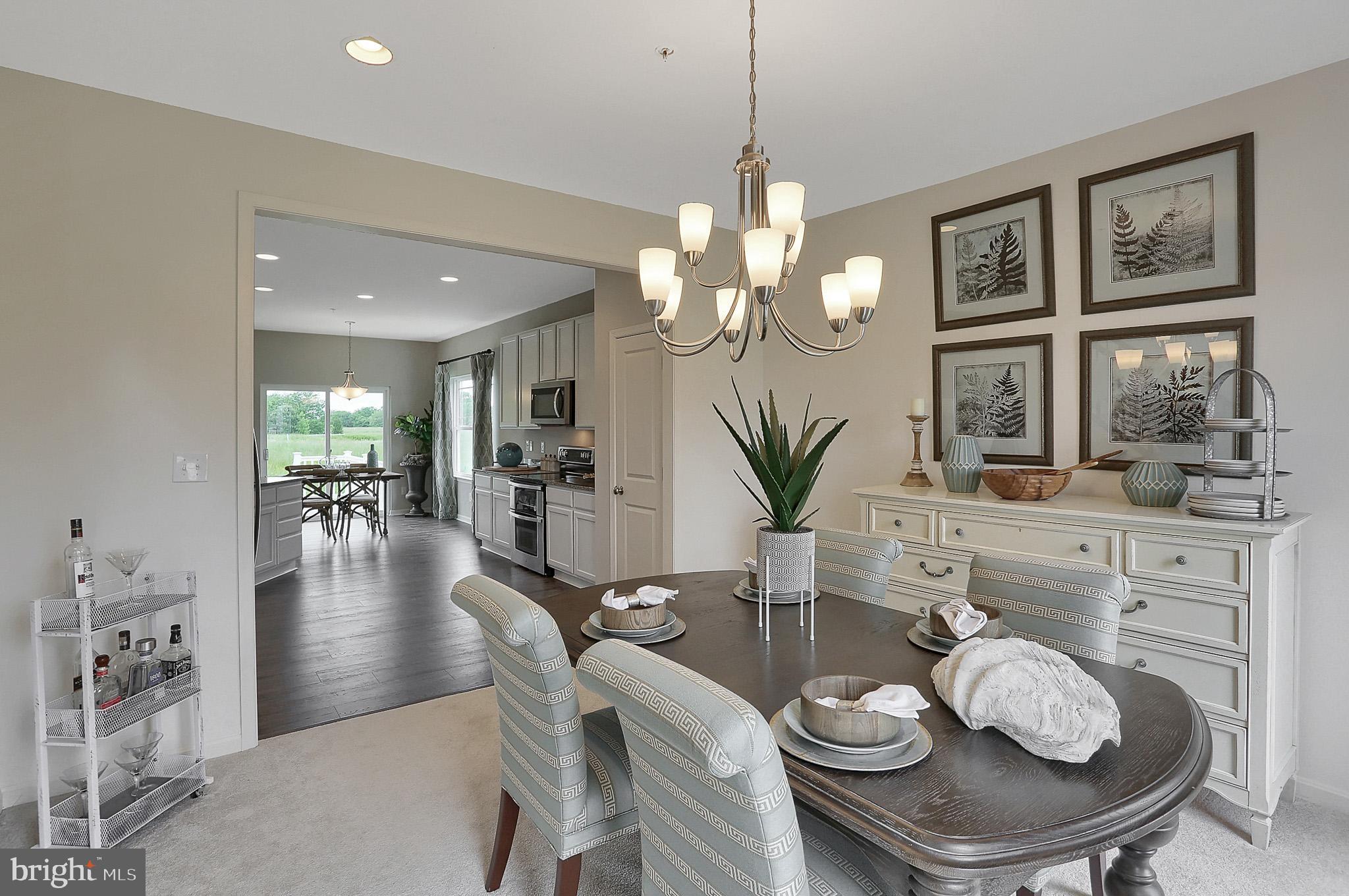 Tbd Tbd Tbd Pine Conowingo, MD 21918 - Photo 8 of 24 a dining room with furniture a chandelier and wooden floor