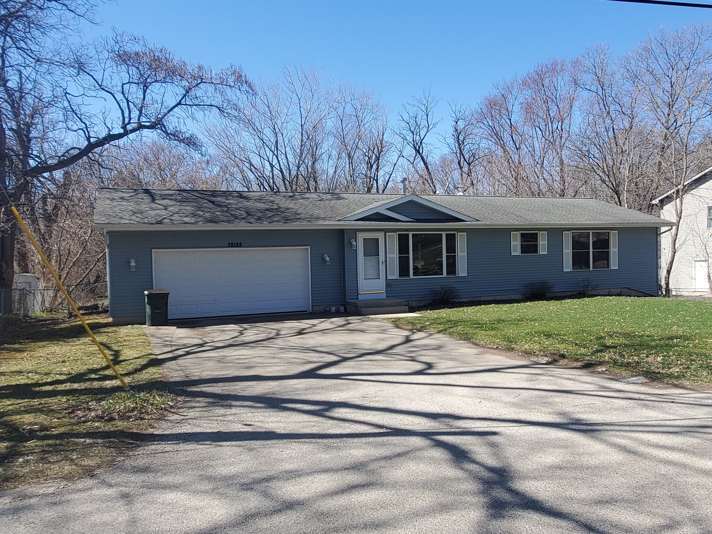 a house with a outdoor space